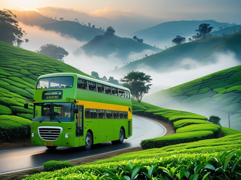 dhaka to srimangal bus