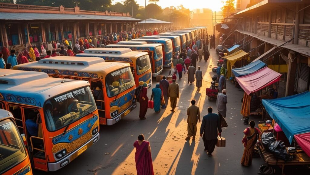 dhaka to srimangal bus